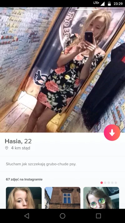 l.....i - Proszę #rozowepaski by wytłumaczyły mi czemu laski dodają na #tinder zdjęci...