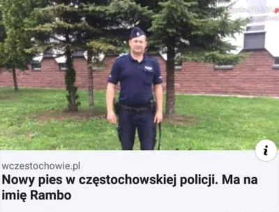 depcioo - #dziendobry #czestochowa #policja #pies