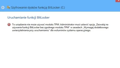 n.....k - co zrobic by dzialal mi #bitlocker na #windows8 ?

#noobquestion #szyfrowan...