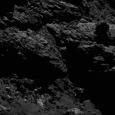 d.....4 - 67p z odległości 9 km. 

Zdjęcie zostało zrobione przez sondę Rosetta 12 si...