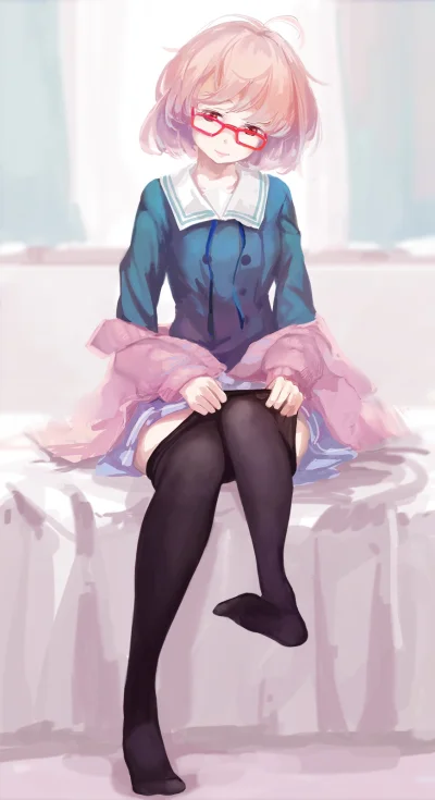 Hajak - #randomanimeshit #miraikuriyama #kyoukainokanata