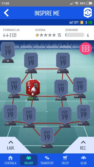 RBNG - #fut #fifa19 Mirki kochane potrzebuje jakiejś inspiracji. Grałem różnymi karta...