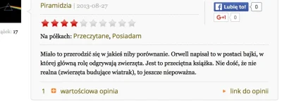 NapoleonV - Recenzja "Folwarku Zwierzęcego" na Lubimy Czytać
#januszeliteratury #ksi...