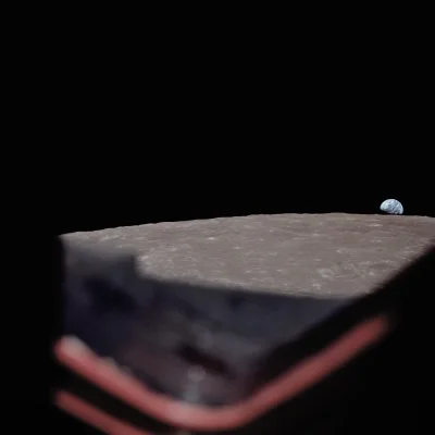 d.....4 - Fotografia wykonana na księżycowej orbicie podczas misji Apollo 8. 

Grudzi...