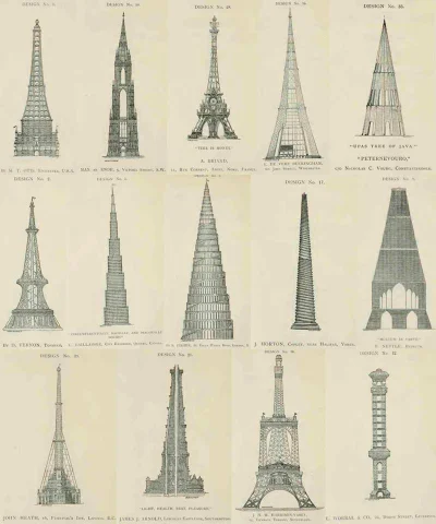 tor_Arka - Odrzucone projekty Wieży Eiffla
#ciekawostki #architektura #paryz #wiezae...