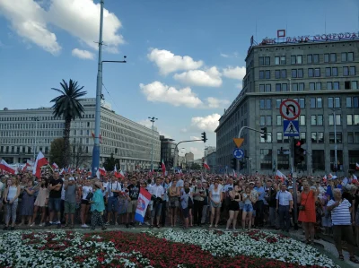 MartinoBlankuleto - Moje zdjęcie z dzisiejszego Marszu Powstania Warszawskiego, zrobi...