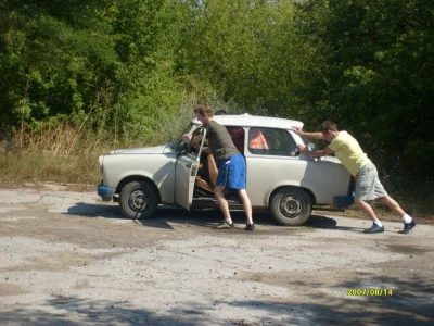 dyniek - @Lardor: Tu w drodze do Odessy, popsuł się rozrusznik i za każdym razem odpa...