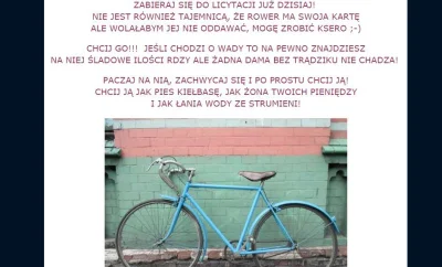 skarbie - prawie mnie przekonał ale...

SPOILER

( ͡° ʖ̯ ͡°)

#rower