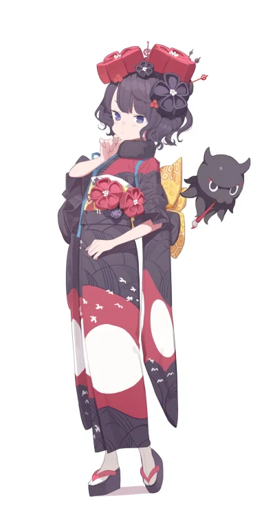 Czokolad - #randomanimeshit #fate #fategrandorder #hokusaikatsuhika #kimono #