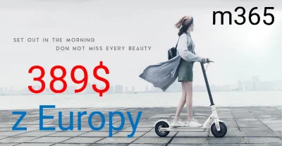 sebekss - Tylko 389$ za elektryczną hulajnogę Xiaomi m365 Europe Version z Francji
❗...