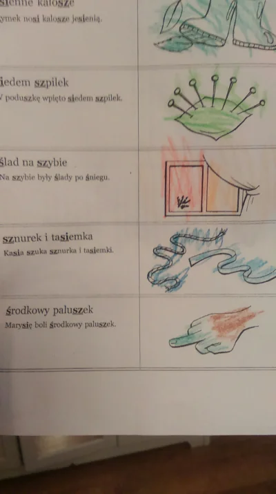 dzejzon - Wiecie co, czego to uczą mojego syna w przedszkolu... Wymowa ś-si-sz, "uszy...