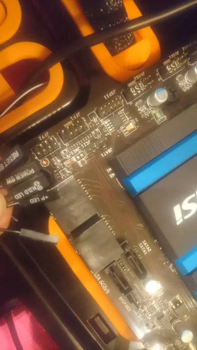 Zygfryt_Janik - Kurde mirki gdzie to mam podpiąć? Msi z87 g43