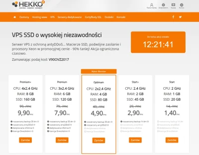 Szparag - Fajne #cebuladeals na #vps w @hekkonet 
#hosting 
KOD:V90OVZ2017