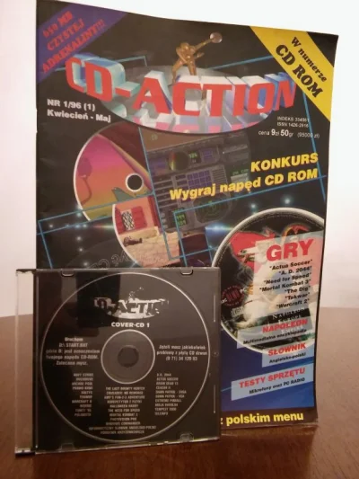 kiejta - 20 lat temu, w kwietniu 1996 roku, ukazał się pierwszy numer magazynu CD Act...