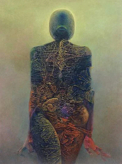 pekas - #beksinski #beksinskinadobranoc #malarstwo #sztuka

 Co do mego "pokręconego...