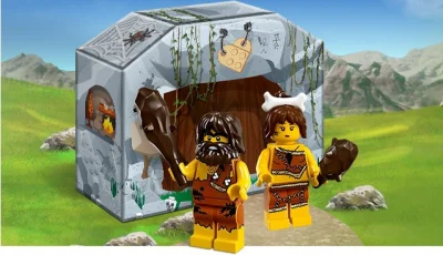Polanin - Przy zakupie za minimum 100 zł na stronie LEGO dorzucają dwóch jaskiniowców...