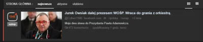 Kliko - Dlaczego widzę to znalezisko mimo zablokowania tagu #wosp?
#wykop