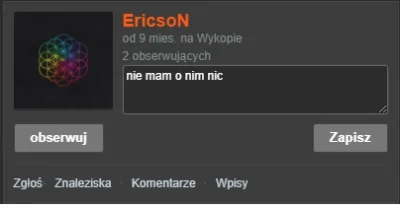 chodznapiwo - @EricsoN: wygrałeś! ale przynajmniej dorobiłeś się notatki ( ͡º ͜ʖ͡º)