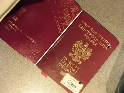 aldrig - @Bledne_decyzje: Cumplu, czas do okulisty :-( szwedzki i polski paszport pon...