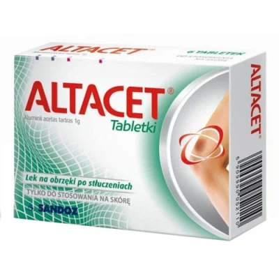 driver93 - Altacet w tabletkach to gówno nie dość że noga nie przestała boleć to jesz...