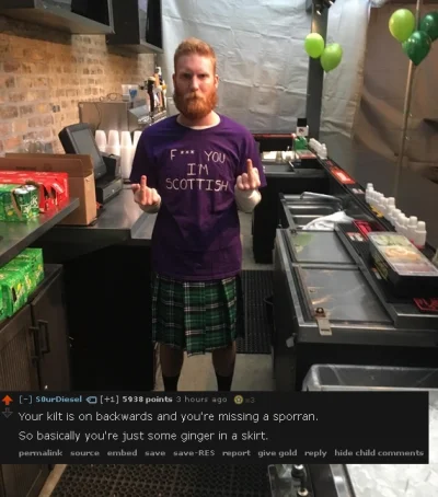 KwadratowyPomidor2 - > When you're a ginger bartender in Chicago on St. Pats but stil...