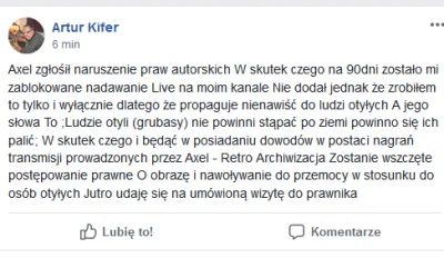 Nocozadzban - I post z dnia wczorajszego: