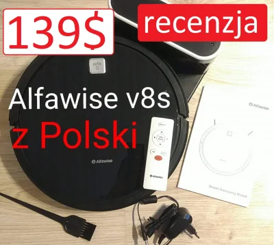 sebekss - Tylko 139$ za odkurzacz automatyczny Alfawise V8s - znów dostępny z Polski❗...