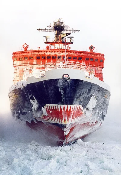 salwel - #statkiboners #statki drapieżny lodołamacz w naturalnym środowisku