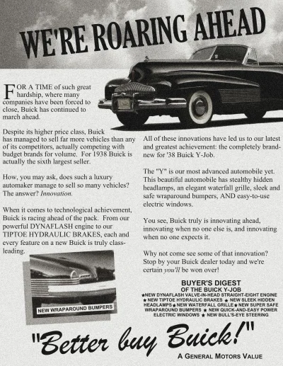 o.....y - Na dokładkę reklama Buicka z epoki ( ͡° ͜ʖ ͡°)