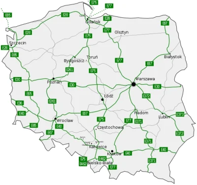 S.....r - A tu mapa tras europejskich w Polsce: