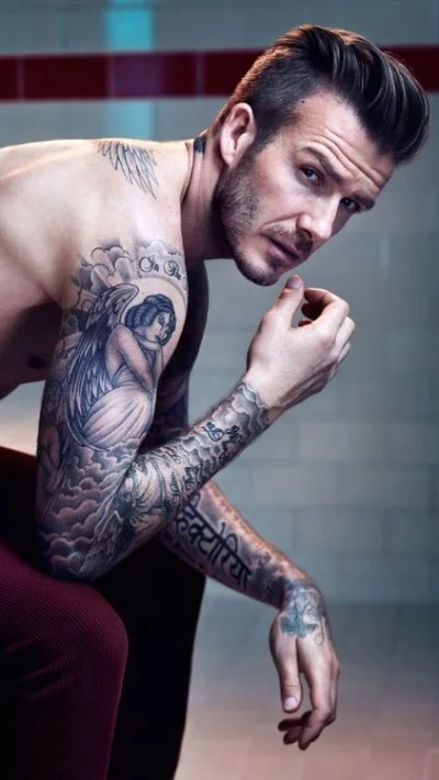 PeopleEqualShit - #ladnypan #davidbeckham #tatuaze