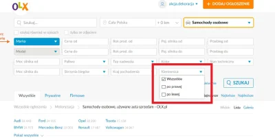 T.....o - wystarczy sobie ustawić filtr na olx