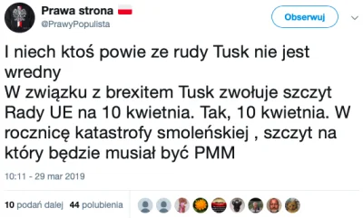 szymeg7 - Ja na przykład nigdy nie sram 10 kwietnia żeby nie bezcześcić pamięci ofiar...