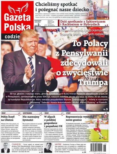 JogurtMorelowy - >To Polacy z Pensylwanii zdecydowali o zwycięstwie Trumpa
Tak było....