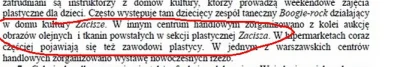 k.....5 - Pytanie 6.3 było głupie xD Dla mnie dzieła plastyczne sekcji Zacisze są wyb...