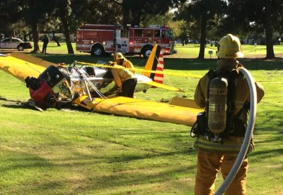 Fredericksen - BREAKING NEWS!!! Awionetka w której leciał.
 Harrison Ford (kto nie zn...