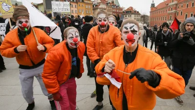 F.....x - Tak wyglądali protestujący ,nic dodać nic ując.