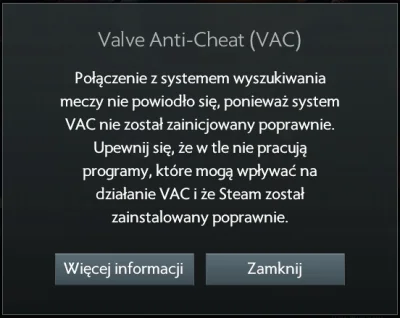 Atraktor - Miał ktoś z tym problem? Dziś mi to wyskoczyło i nie mogę gier wyszukiwać,...