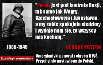 underrated - Jeden z cytatów Pattona o Polsce.