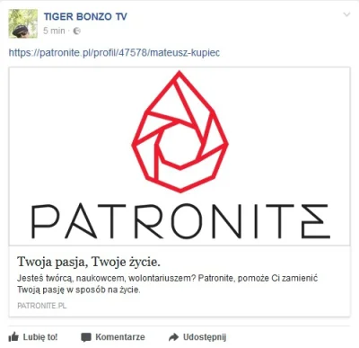 RzecznikWykopu - Melin założył patronite xD

https://patronite.pl/profil/47578/mate...