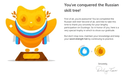 williamdeworde - Porobione, pora dokończyć ukraiński #rosyjski #duolingo