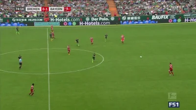 kucyk - BREMEN 0:[2] BAYERN

75' R. Lewandowski 
 (assist by T. Müller)

#golgif...