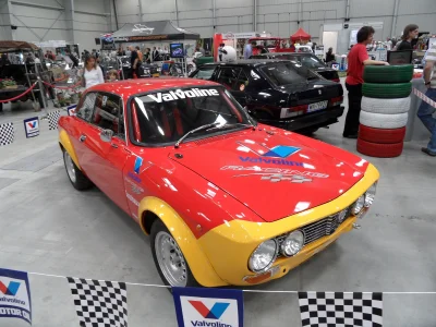 superduck - I jeszcze wersja rajdowa #alfaromeo #2000gtv #rajdy (przez chwilę myślałe...