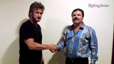 konsumpcjusz - Ten Sean Penn to też niezły zjeb. Z dumą pozuje do zdjęcia ściskając r...