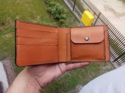 Jankojaneczko93 - Oto najnowszy zrobiony portfel. Tym razem z nieco inna kieszenią na...