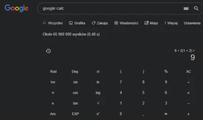 Kliko - @1918: @swango: 
Kurczę, najpierw Wolfram Alpha, teraz Google. Chłopaki, nie...