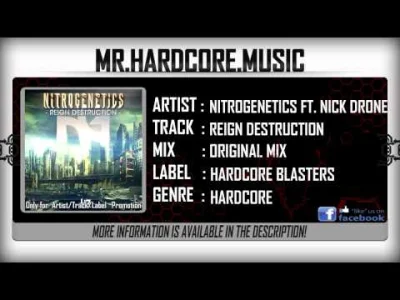 elChocholaterror - #hardmirko #hardcore Nitrogenetics Ft. Nick Drone - Reign Destruct...