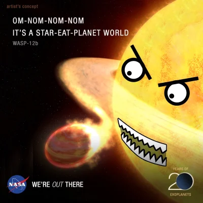 Theia - obrazek poglądowy prosto on NASA: