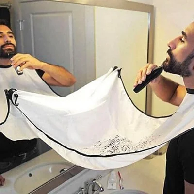 polu7 - Creative Man Hair Beard Shaving Catcher Apron w cenie 0.99$ (3.62zł) z kodem ...