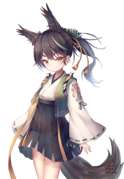 Banri - #randomanimeshit #AzurLane #matsukaze #Sorairolen #kemonomimi #kitunemimi #an...